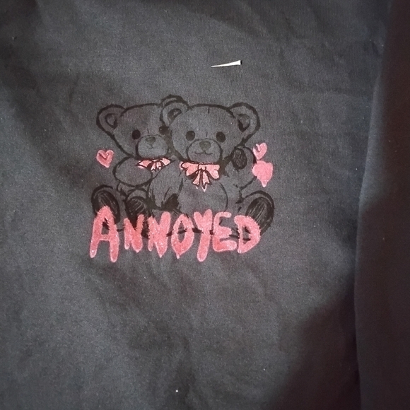 Wound Up - 'Annoyed' Graffic Sweater - Picture 3 of 4